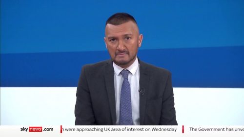 Nick Quraishi Sky News presenter