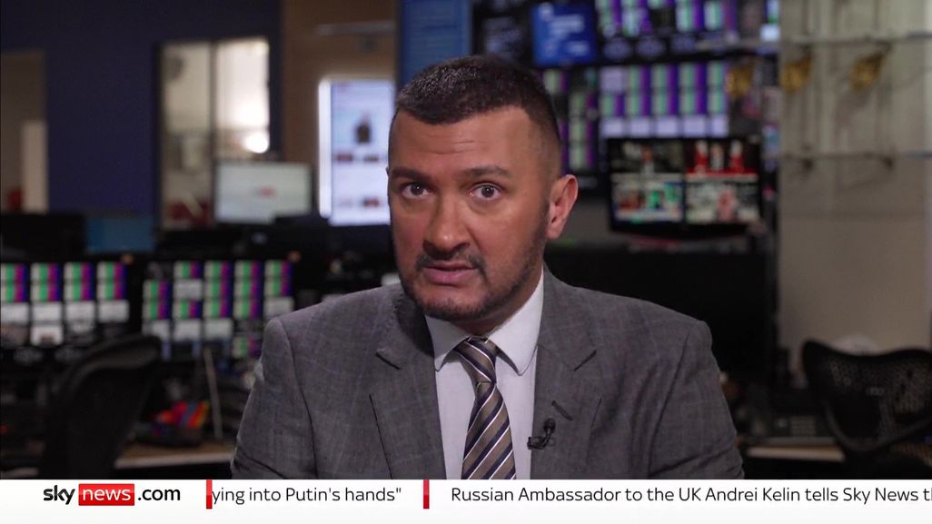Nick Quraishi on Sky News