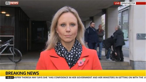 Sally Lockwood Sky News Reporter