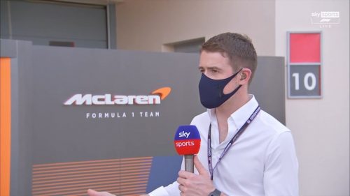 Paul Di Resta Sky Sports F Reporter