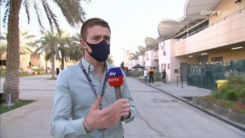 Paul Di Resta Sky Sports F Reporter