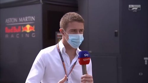 Paul Di Resta Sky Sports F Reporter