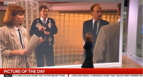 Kay Burley Starts  years at Sky