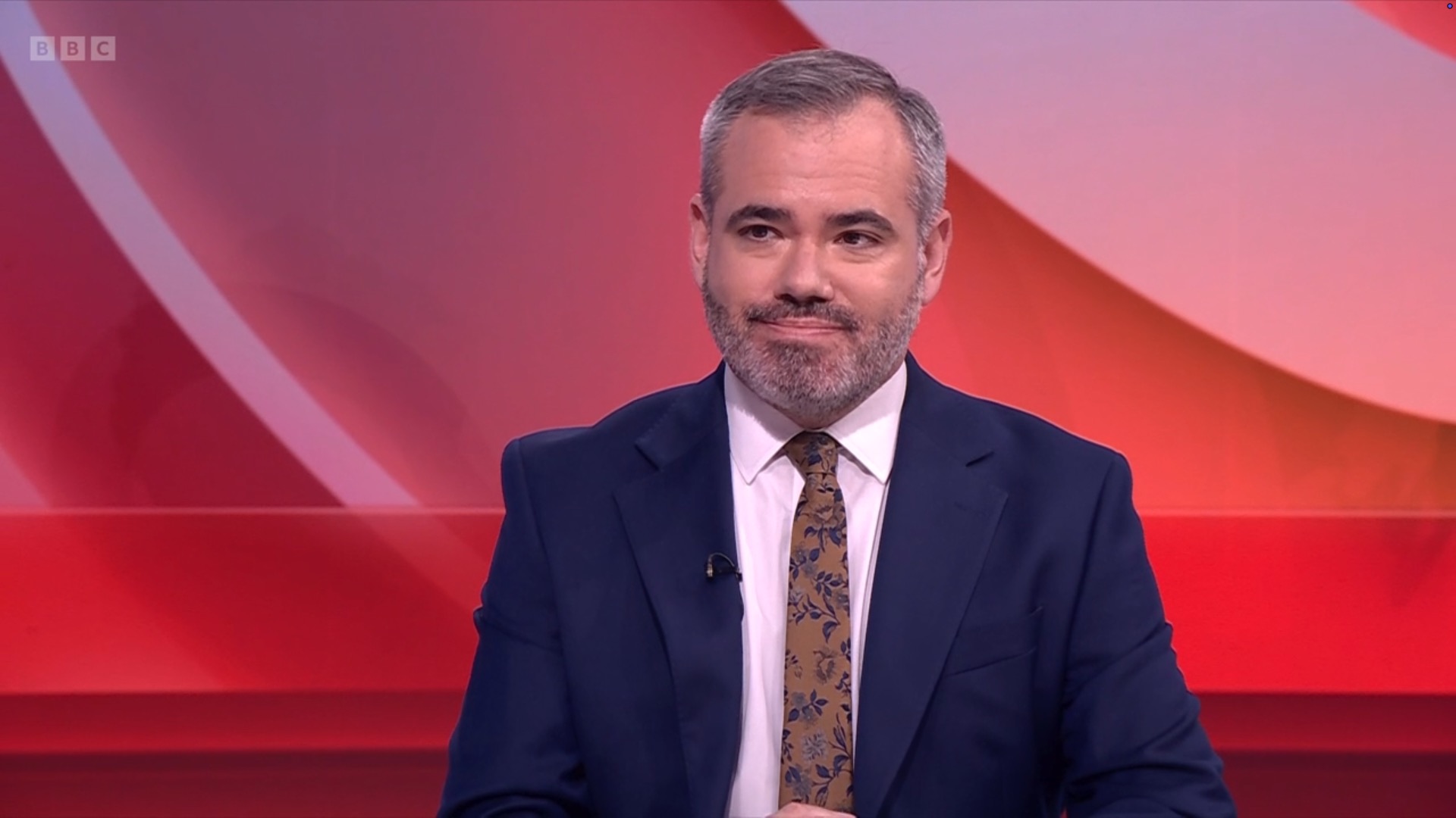 BBC Weather Presenter Ben Rich