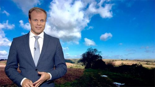 Simon King BBC Weather Presenter