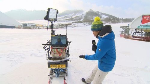 BBC Winter Olymics Trolley