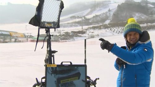 BBC Winter Olymics Trolley