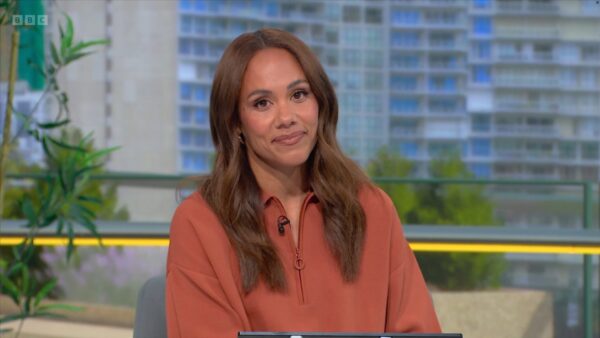 Alex Scott at World Cup 2026 for BBC Sport