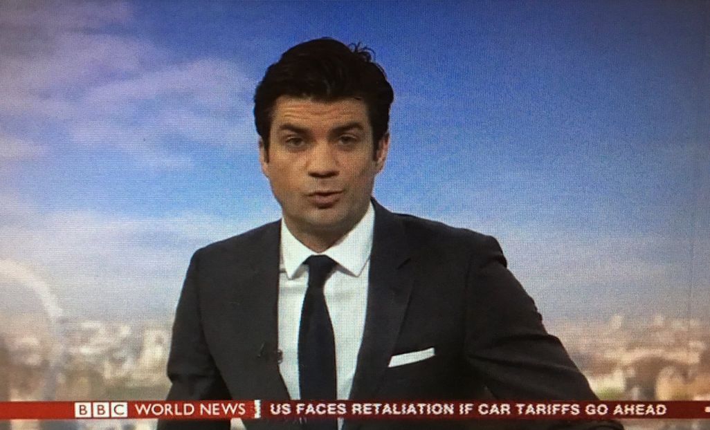 News presenter Lewis Vaughan Jones tells of hearing loss
