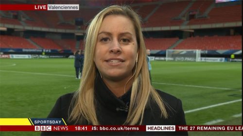 Jo Currie BBC Sport Reporter