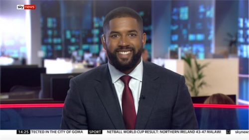 Hugh Woozencroft Sky Sports News Presenter