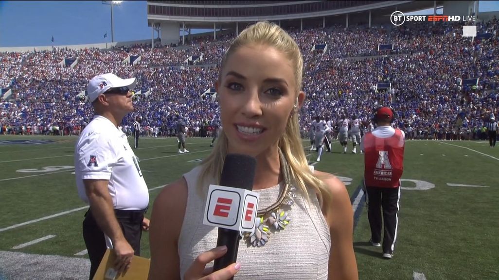 Olivia Dekker Reporter ESPN College Football Coverage