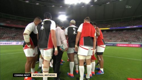 Rugby World Cup  Graphics ITV Sport