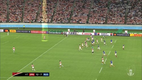 Rugby World Cup  Graphics ITV Sport