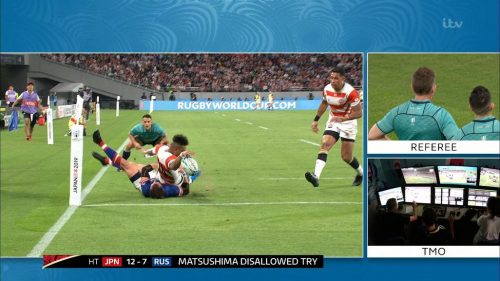 Rugby World Cup  Graphics ITV Sport