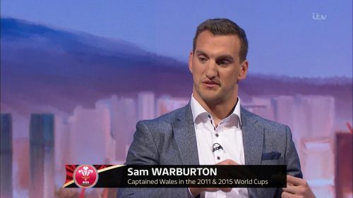 Rugby World Cup  Graphics ITV Sport