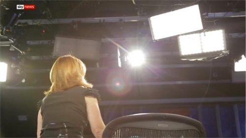 Kay Burley @ Breakfast Sky News Promo