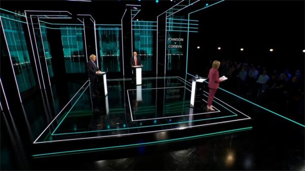 General Election 2019 The ITV Debate Johnson v Corbyn Presentation 13