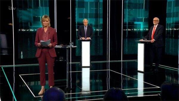 General Election 2019 The ITV Debate Johnson v Corbyn Presentation 15