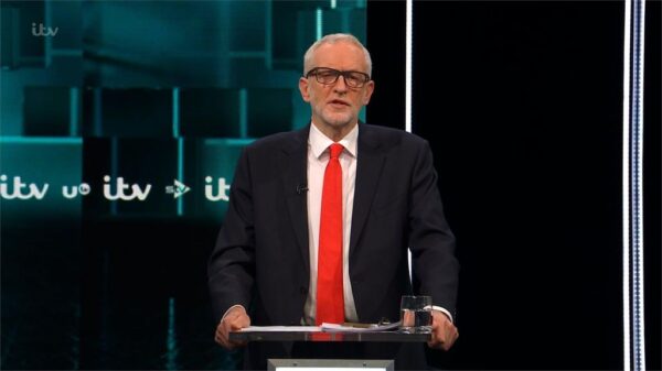 General Election 2019 The ITV Debate Johnson v Corbyn Presentation 23
