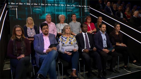 General Election 2019 The ITV Debate Johnson v Corbyn Presentation 28