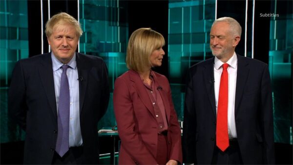 General Election 2019 The ITV Debate Johnson v Corbyn Presentation 3