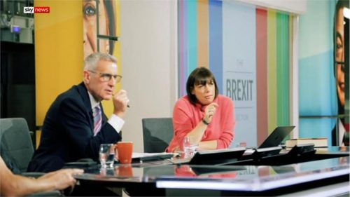 The Brexit Election Studio Sky News Promo