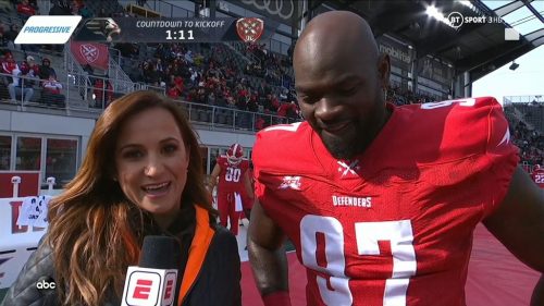 Dianna Russini XFL on ABC ESPN