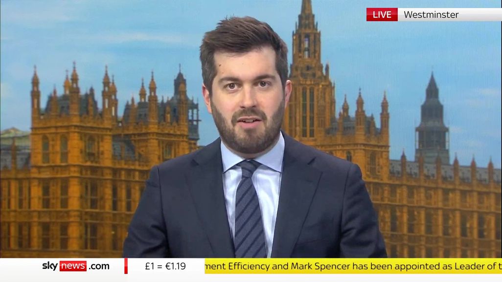 Joe Pike Sky News Correspondent  