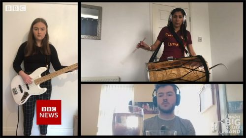 BBC Owains Big House Band countdown