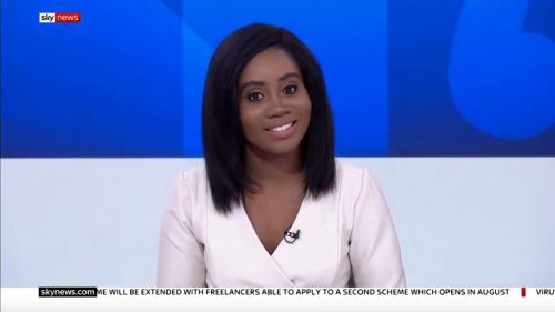 Vanessa Baffoe Sky News Presenter