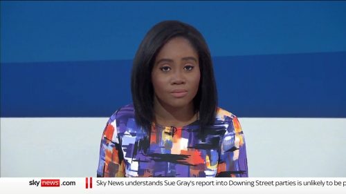 Vanessa Baffoe Sky News Presenter