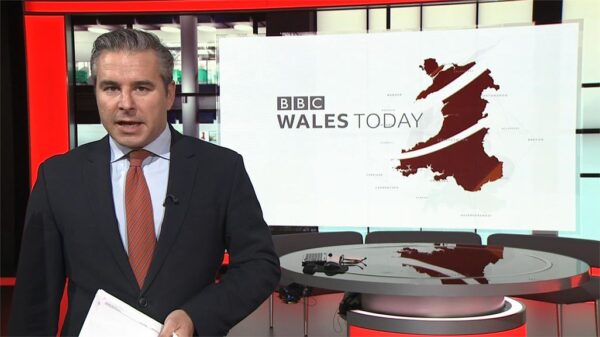 BBC Wales Today 2020 New Studio 1