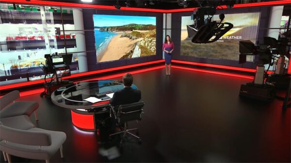 BBC Wales Today 2020 New Studio 11