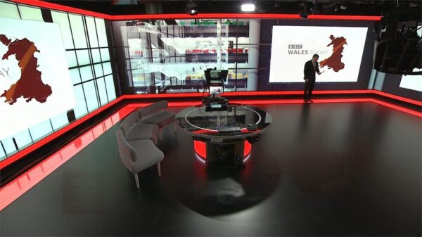 BBC Wales Today 2020 New Studio 3