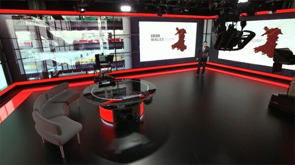BBC Wales Today 2020 New Studio 4