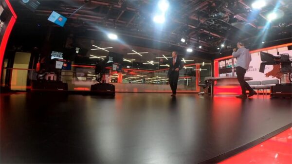 BBC Wales Today 2020 New Studio Evening 10