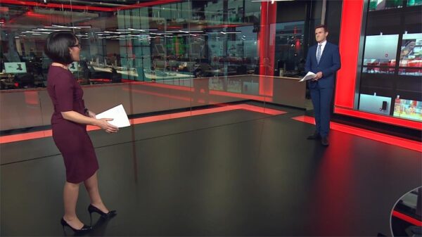 BBC Wales Today 2020 New Studio Evening 11