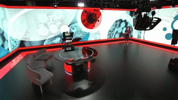 BBC Wales Today 2020 New Studio Evening 3