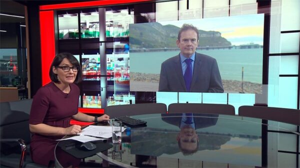 BBC Wales Today 2020 New Studio Evening 5