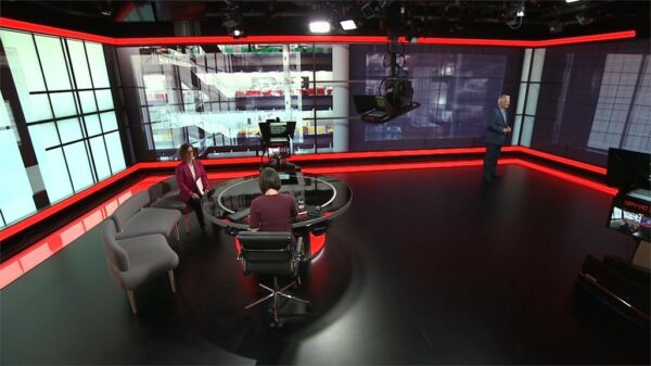 BBC Wales Today 2020 New Studio Evening 7