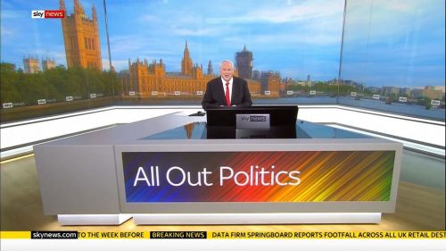 New Sky News Millbank Studio