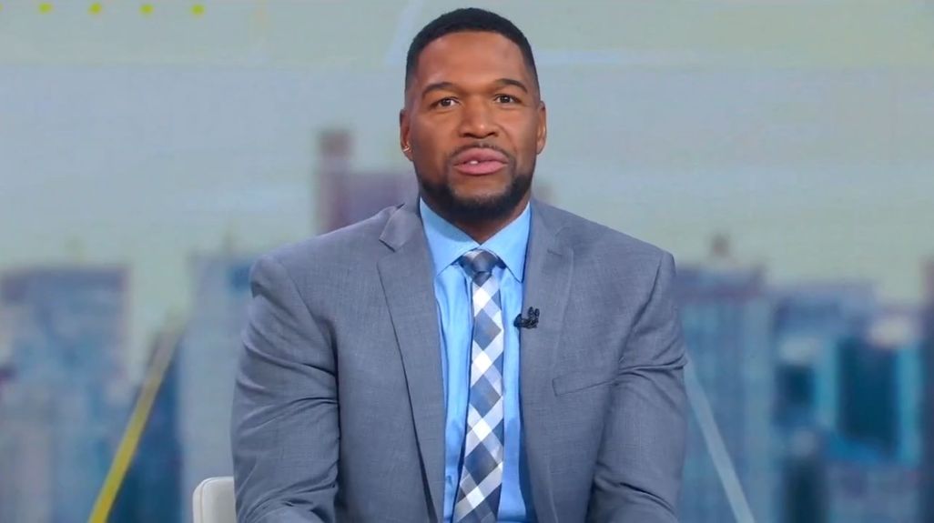 Michael Strahan on Good Morning America