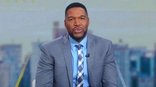 Michael Strahan on Good Morning America