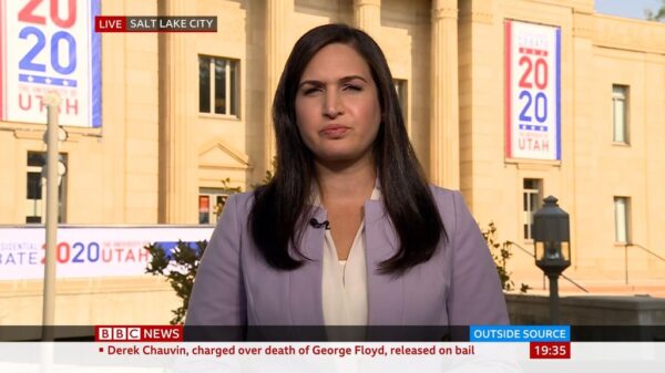 Sophie & Nada in Salt Lake City for BBC News