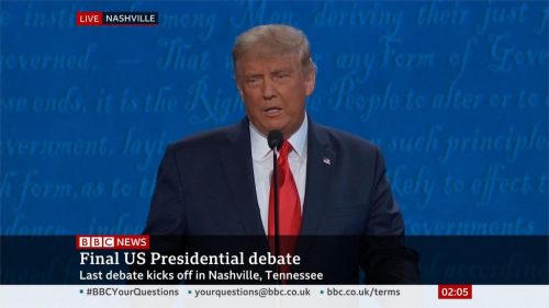 US Election  BBC News Final Debate
