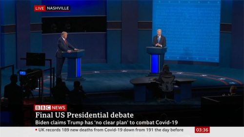 US Election  BBC News Final Debate