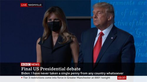 US Election  BBC News Final Debate
