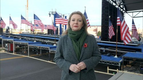 ITV Evening News from America on Election Day