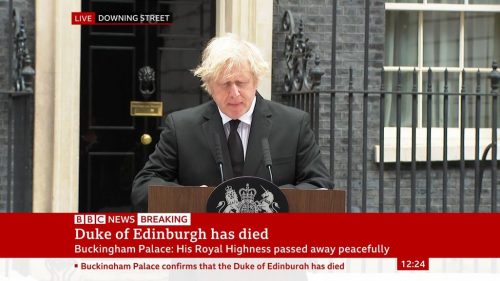 Prince Philip Dies BBC News Coverage